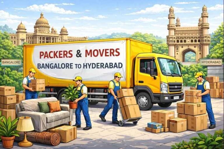 Packers and Movers Bangalore to Hyderabad – A Complete Intercity Shifting Guide