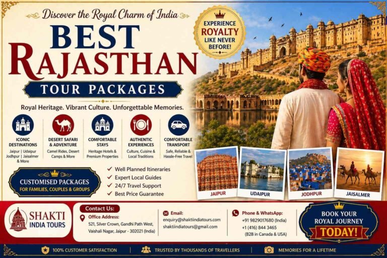Why Travellers Prefer Best Rajasthan Tour Packages for a Memorable Journey